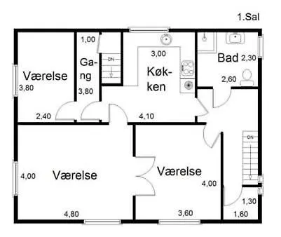 Lägenhet Den Gamle Skole Bylderup-Bov